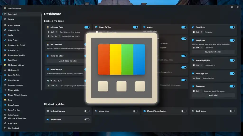 Windows PowerToys жаңартуы 3 ірі өзгеріс пен жақсартуды әкеледі